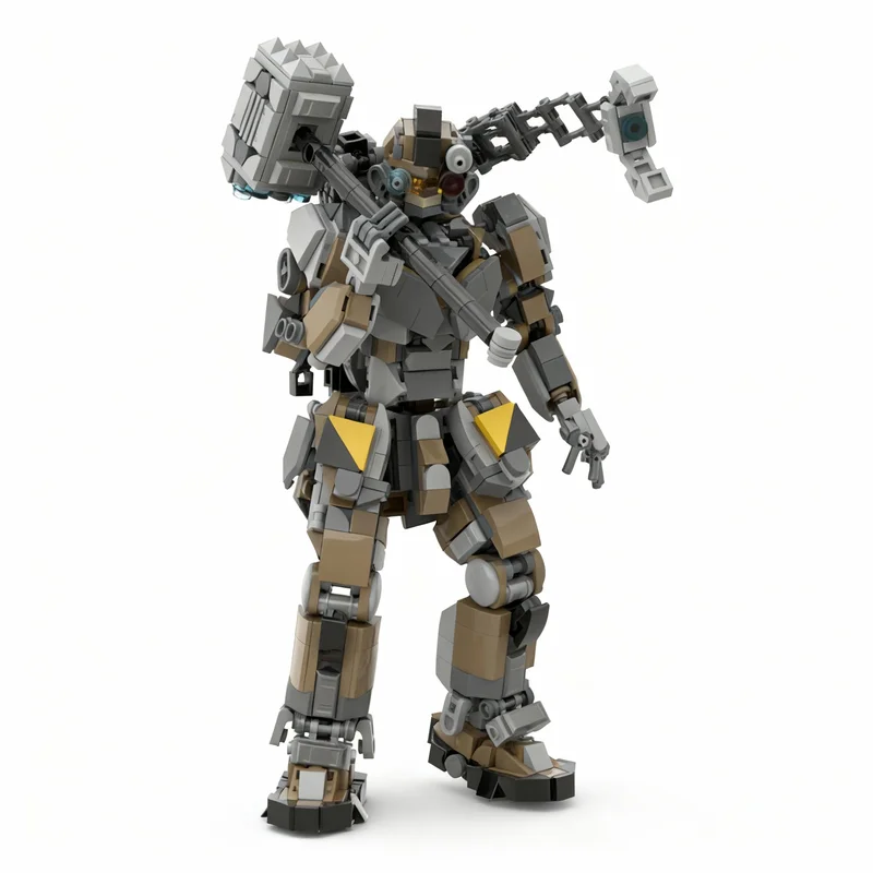

949PCS MOC Creative Model Hephaestus Building Blocks DIY Assembly Building Blocks Display Gift Collectible Decor Home Decor Set