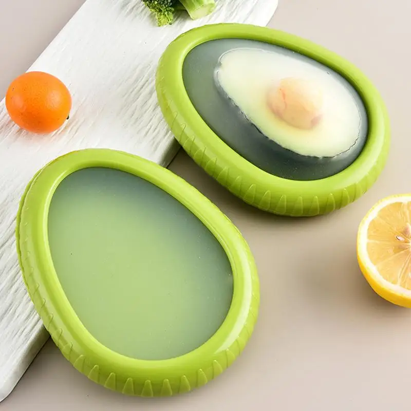 4Pcs/set Silicone Fruit Storage Containers To Keep Fresh vegetables fruit Tomato Saver Lemon Holder For Keep Fresh