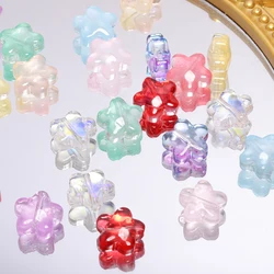 20pcs Five-pointed Star Colorful Lampwork Czech Beads Loose Glass Beads for Jewelry Making DIY Necklace Accessories 11.5mm