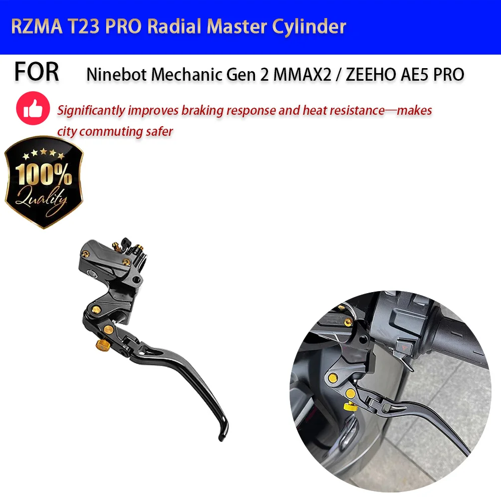 For Ninebot Mechanic 2 MMAX2 ZEEHO AE5 PRO RZMA T23 PRO Master Cylinder Brake Lever Accesorios Moto Accessori Moto