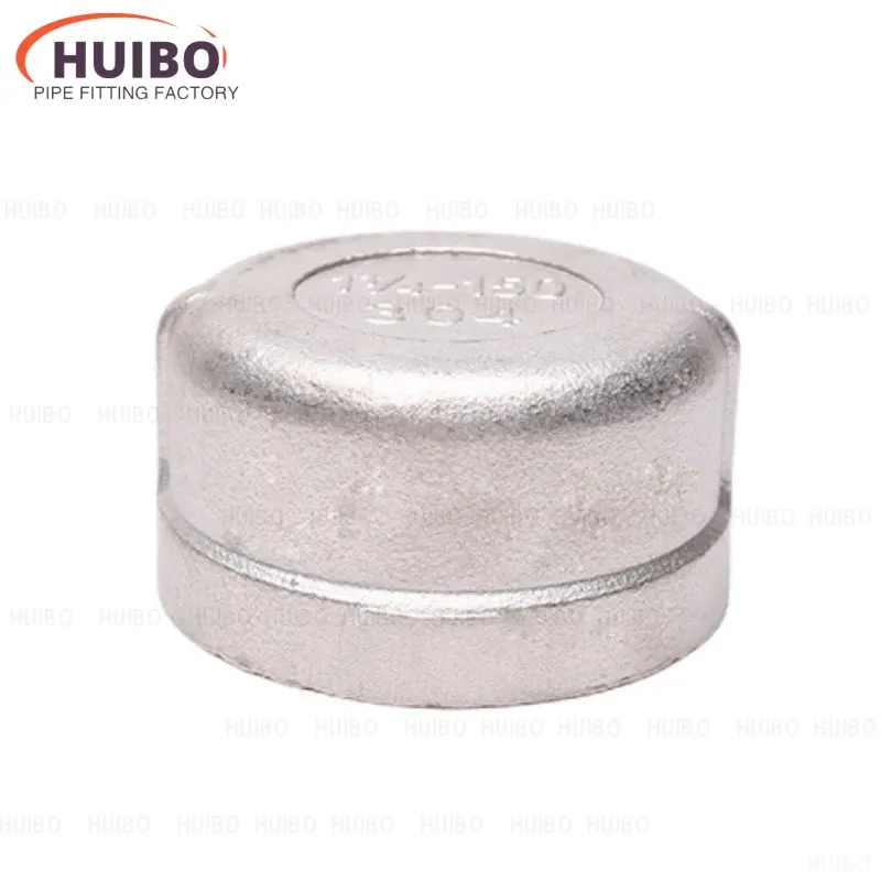 304 stainless steel Inner Silk Tube Cap Pipe Plug Fittings 1/8\