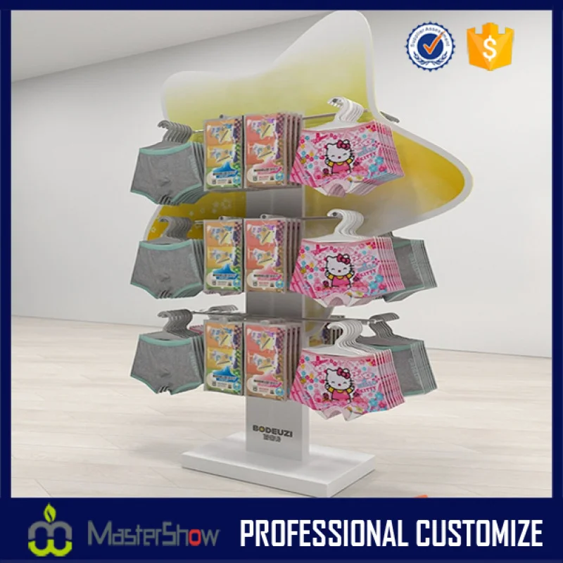 custom.Aantrekkelijke staande mode cosmetische displayplank