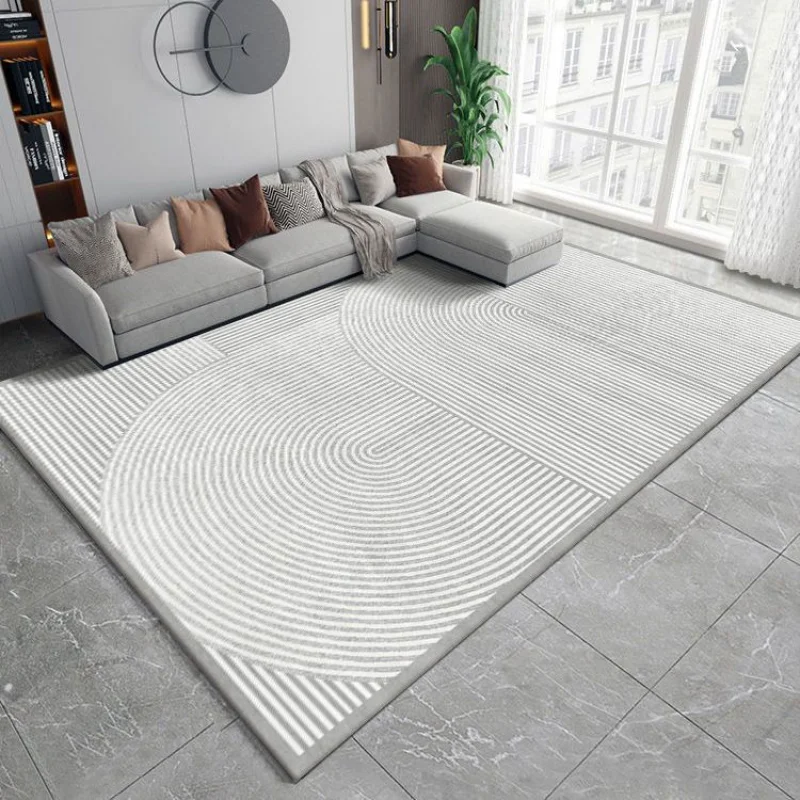 Nordic Grey Carpet Living Room Decoration Bedroom Large Area Lounge Rug Home Coffee Tables Floor Mats 200x300 Room Decor Modern