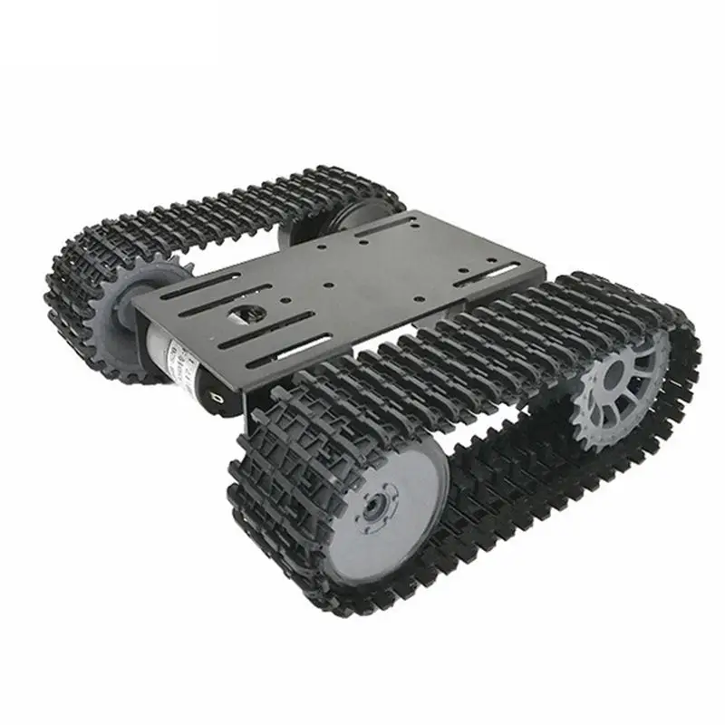 B78B-2X Smart Tank Car Chassis Tracked Crawler Robot Platform With Dual DC 12V Motor For DIY For Arduino T101-P/TP101