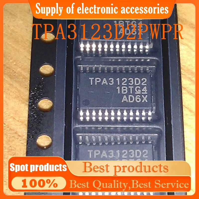 new original authentic TPA3123D2PWPR TPA3123D2 HTSSOP-24 audio amplifier chip