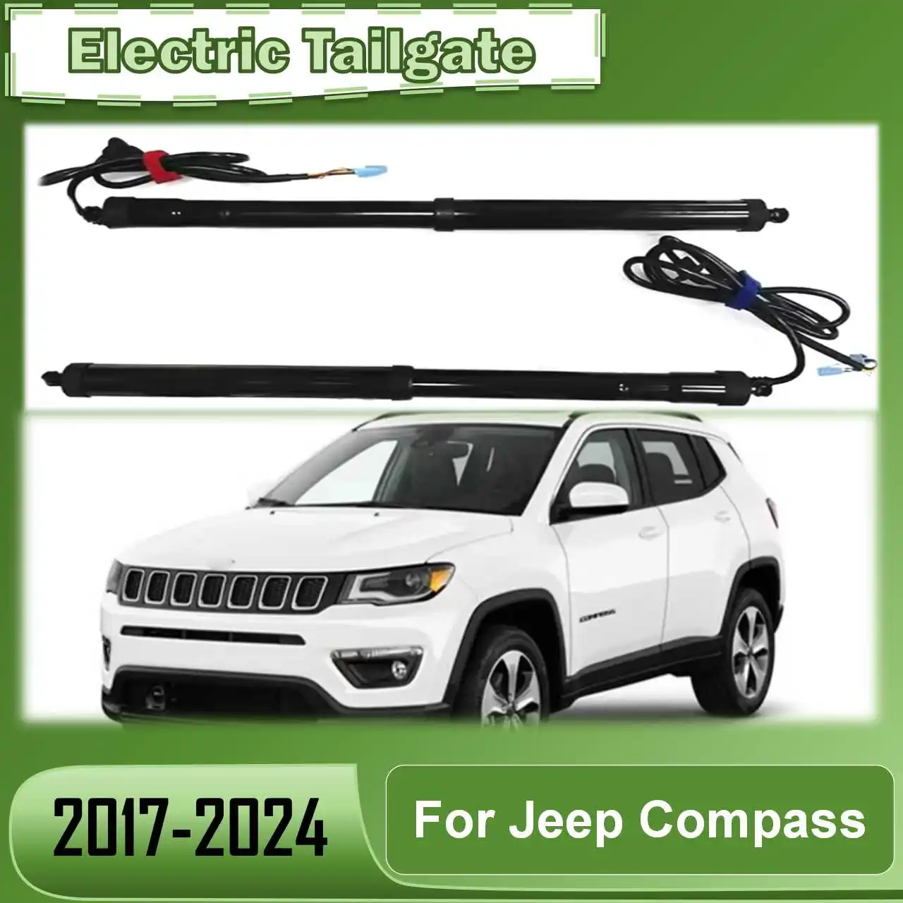 

Для JEEP Compass 2017-2024 электрическая задняя дверь автоматическая модификация багажа автомобильные принадлежности для Jeep автомобильные аксессуары