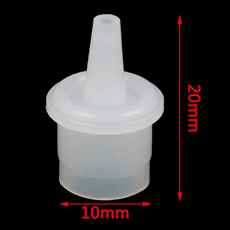 Eyelash Glue Bottle Blocking Needle adhesive glue cap plug Universal Replacement Glue Mouth Head Eyelash extension Tools