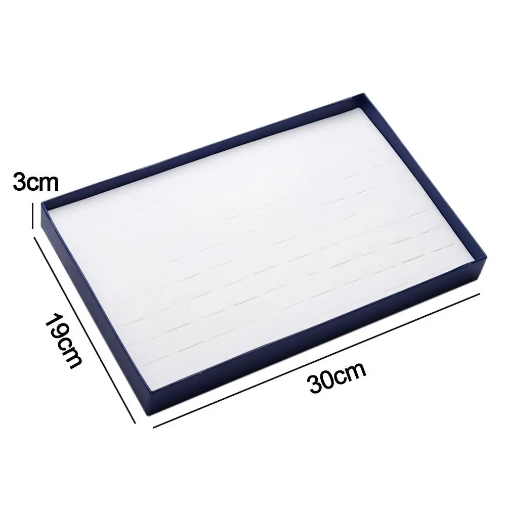 귀걸이 링 디스플레이 랙 쥬얼리 디스플레이 캐비닛 투명 커버 종이 링 쇼케이스 팔찌 100 구멍 스폰지 쥬얼리 트레이