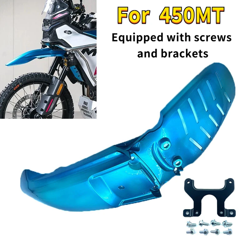 

For CFMOTO 450MT MOTO MT450 CF450MT Motorcycle Front Fender Left And Right Trim Plate Mud Tile Shield High Fender Accessories