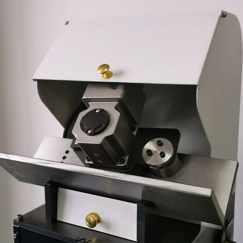 chamfering machine High-speed desktop straight edge chamfering machine Adjustable 1545 ° angle abrasive tool chamfering machine