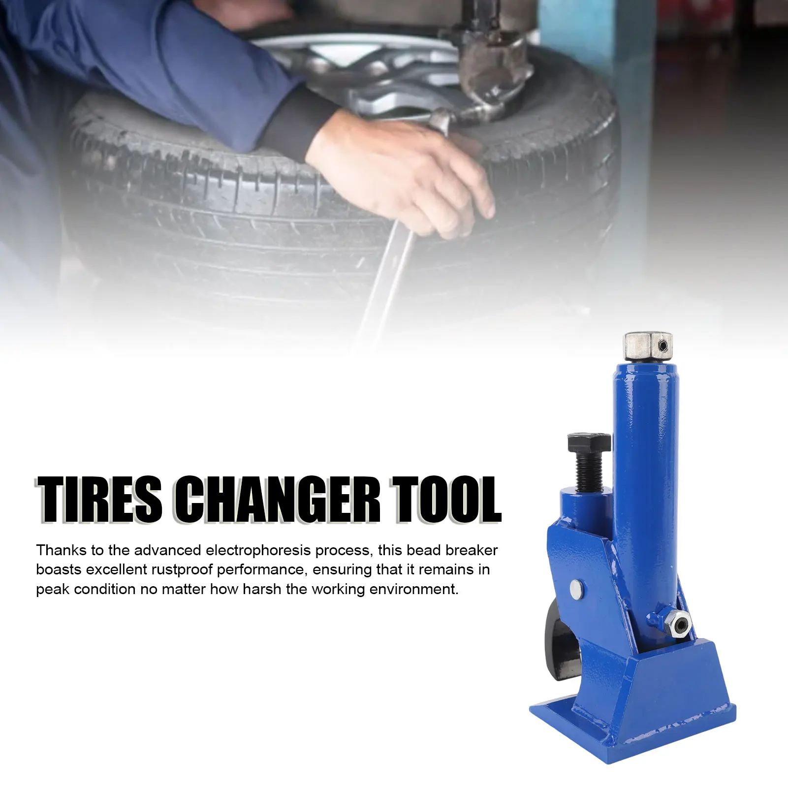 

Tire Repair Tool High Performance 45 Heat Treated Steel Reinforced Construction Manual Tire Bead Breaker for Cars for Tractors