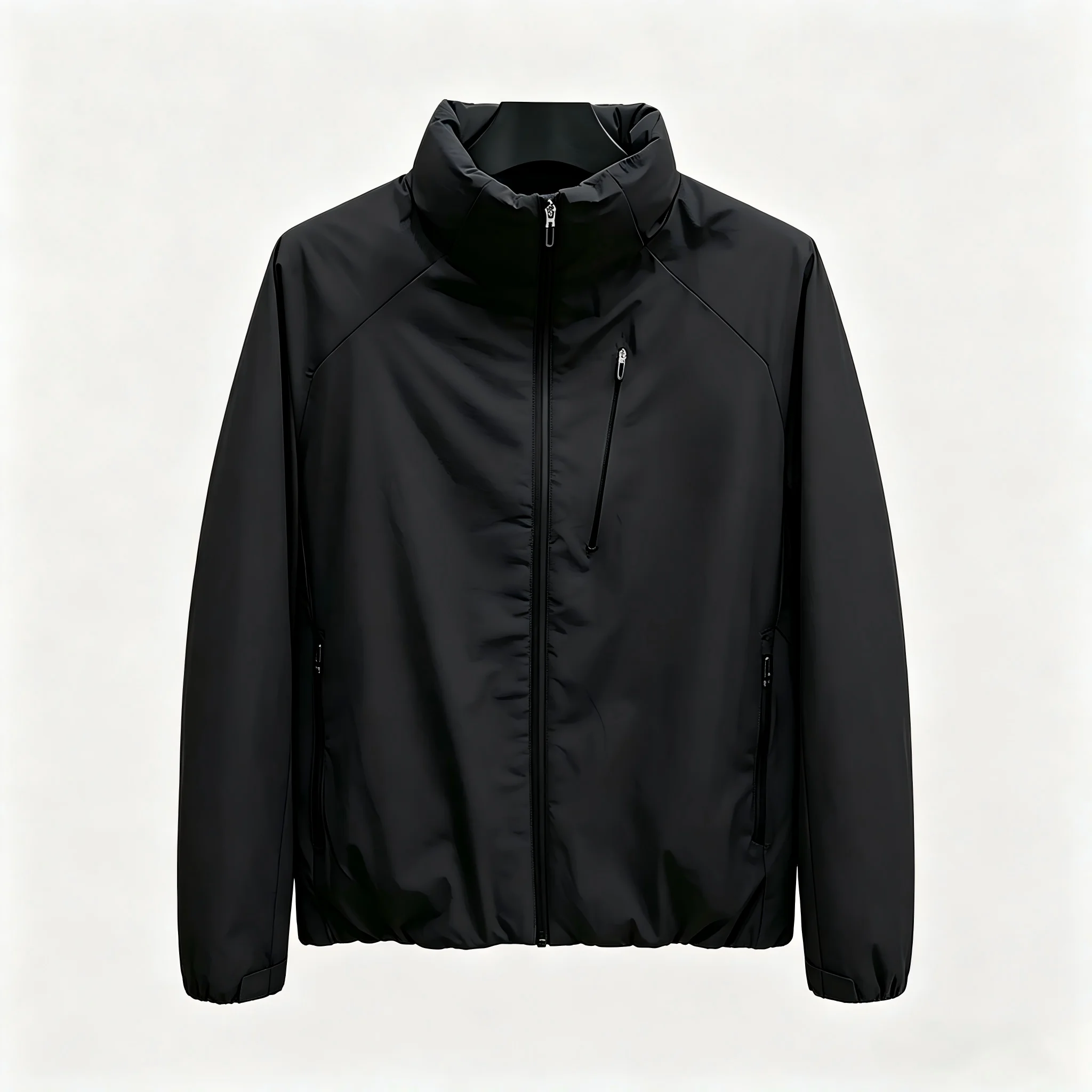 Men 90% Duck Down Jacket Stand Collar Lightweight Warm Puffer Coat Windproof Casual Outerwear Big Size M‑4XL
