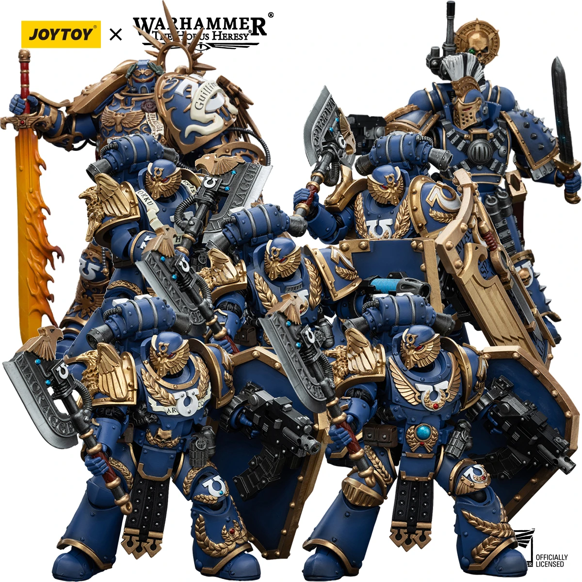 

[IN STOCK] JOYTOY Warhammer 40K 1/18 Action Figure Ultramarines Roboute Guilliman Remus Ventanus Invictarus Suzerain Squad Model