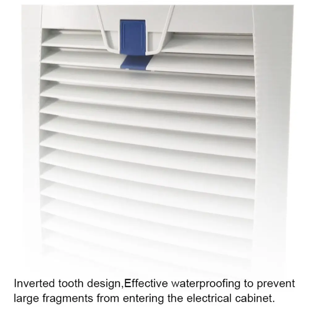 Air Ventilation System ABS Cabinet Ventilation Filter White Without Fan Fan Filter Filter Panel