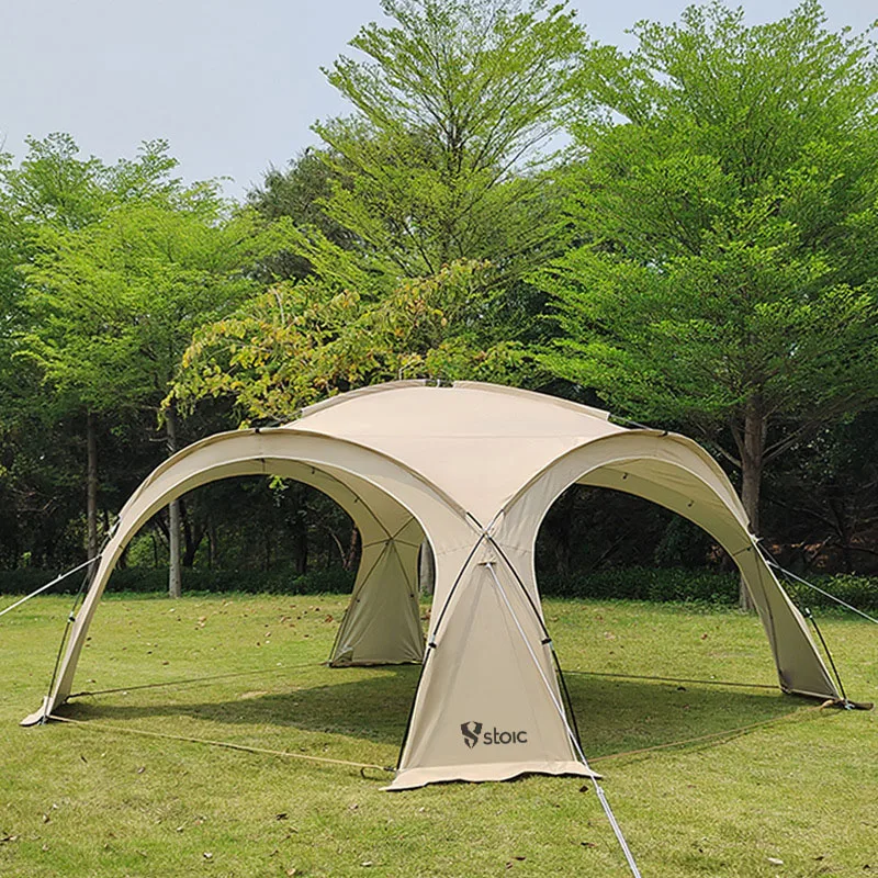 Tent awning, sun protection, outdoor field camping, spherical rainproof thickened windproof room type family