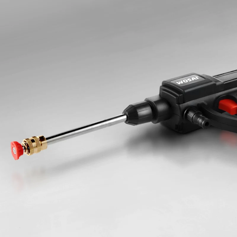 WOSAI ไร้สาย PressureElectric รถเครื่องซักผ้า20V Multi-Function หัวฉีดแบบพกพาทำความสะอาดโฟมรถล้างสวนสเปรย์
