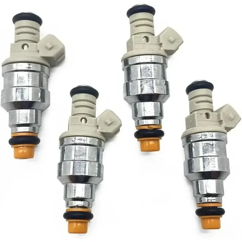 4pcs Fuel Injectors For 85-01 Ford Ranger Aerostar Tempo Mustang Mazda B2500 Mercury Topaz F87E-D2A F87E-D2B F87E-B2A F87E-B2B