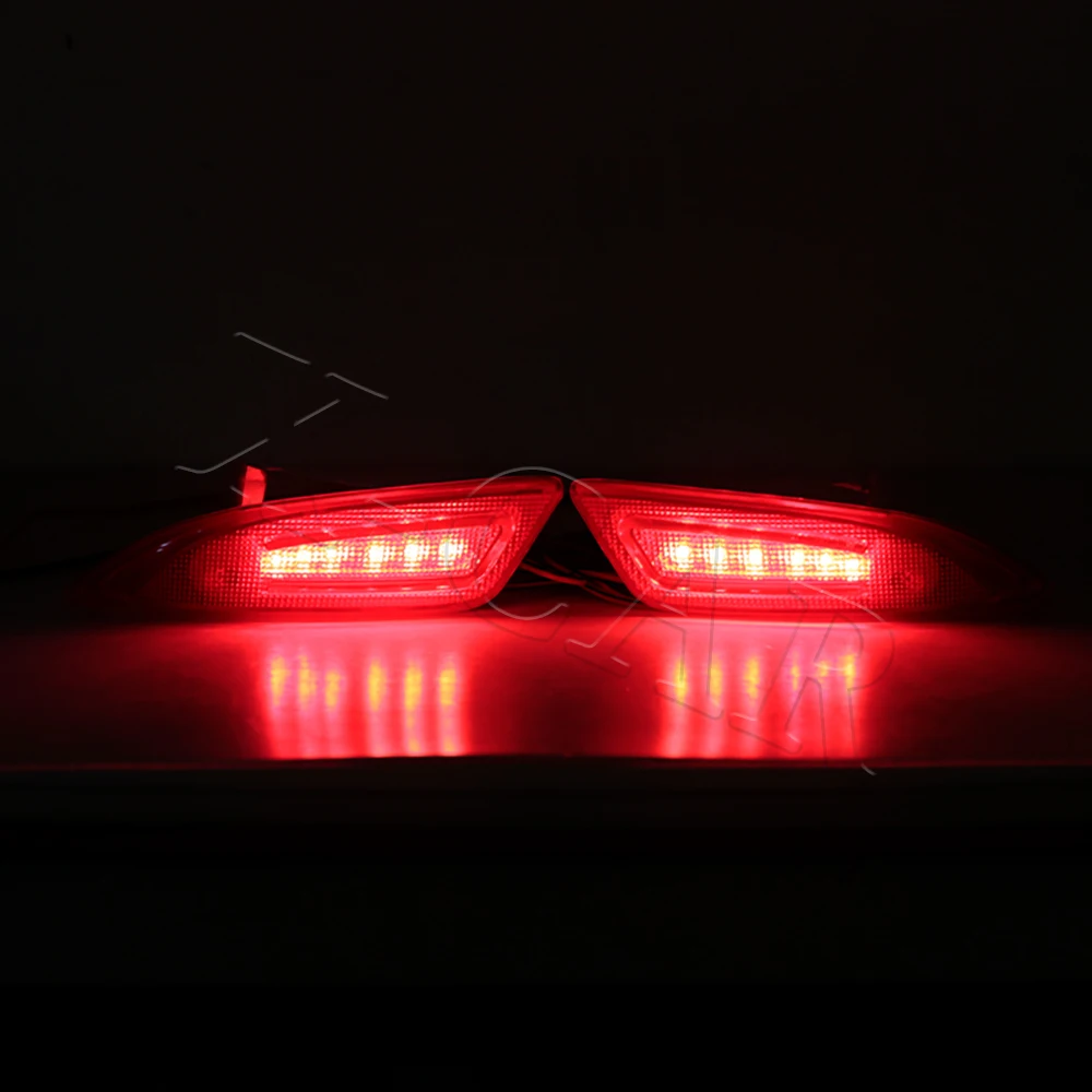 For Car Left Right Rear Bumper Reflector Brake Light LED Driving Light Brake Light 2 Versions 2 Pcs For toyota Camry 2015 2016 - Image 3