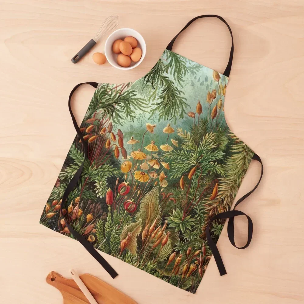 Vintage Plants Decorative Nature Painting Illustration Artwork Apron Nursing Home and kitchen products Women's Dresses Apron