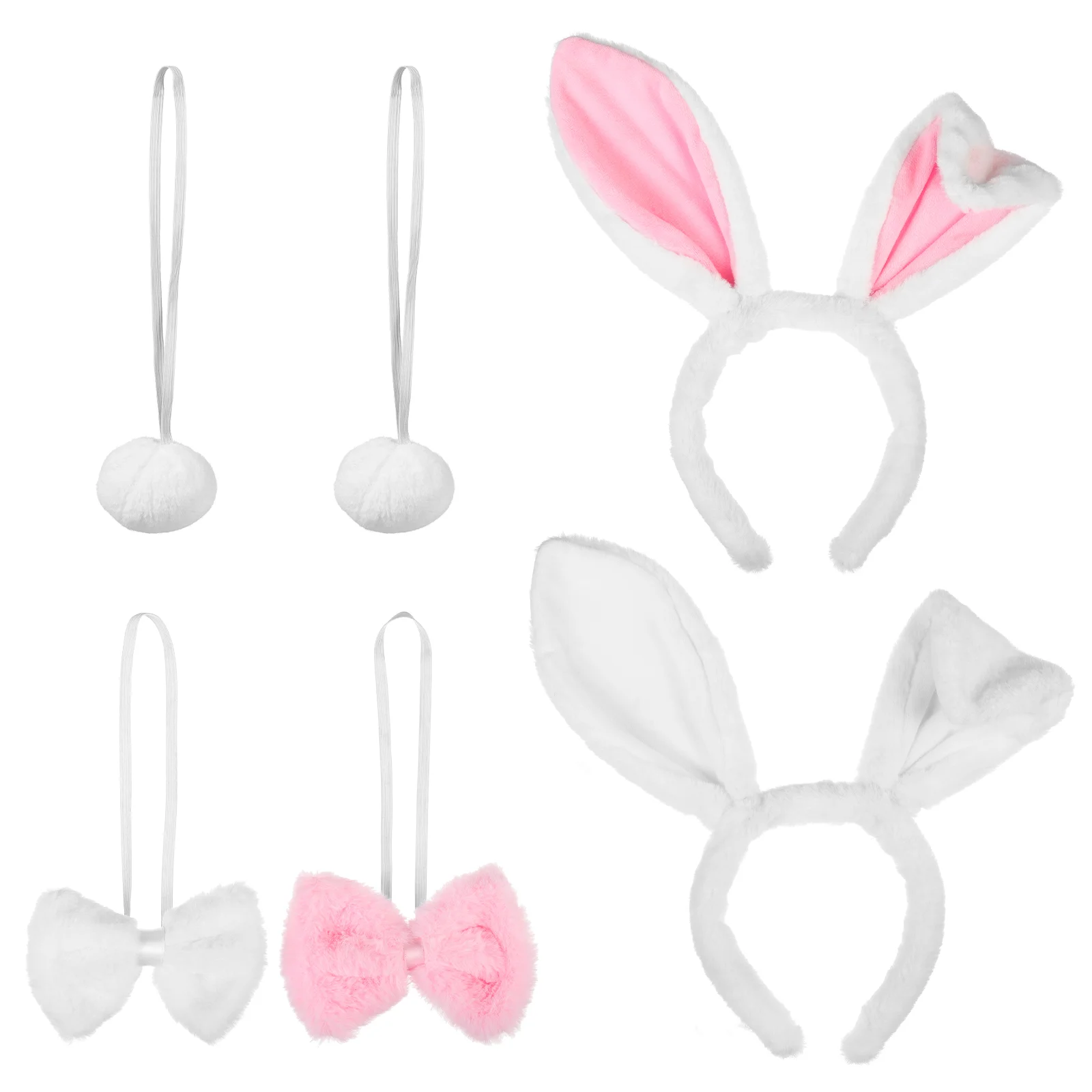 Party Cosplay Costume Kit Bunny Animal Ear Accessory Costumes Rabbit Headband Aldult Hair Accessories