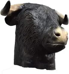 Latex Bull Mask Animal Head Full Head Halloween Party Costumes Fancy Dress Carnival Party Latex Masks