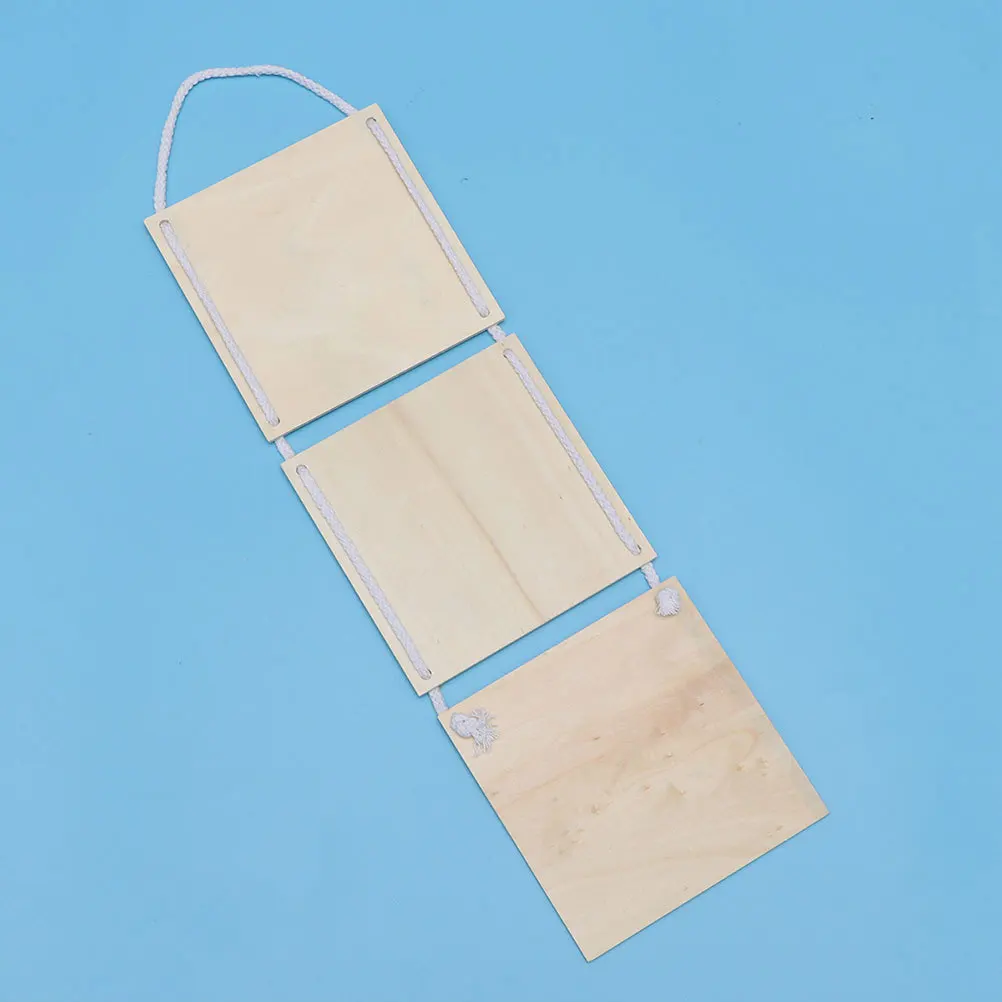 2 قطعة لوحة معلقة خشبية 30X30 سنتيمتر جدار فارغ ديكور Diy بها بنفسك اللوحة الرسم الحرفية الفن عرض المنزل مقهى بار مطعم