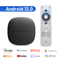 Kinhank Android 12 OS Smart TV Box With Netflix 4K 4K@60Hz Output Google Certified HDR10+ Dolby Audio/Dolby Vision Media Player