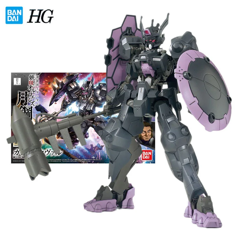 

Bandai Original GUNDAM HG Series 1/144 Gundam Vual Anime Action Figure Assembly Model Toys Collectible Models Ornaments