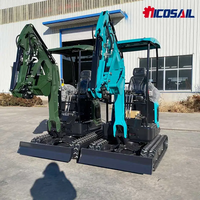 حفارة زاحفة صغيرة للاستخدام في البناء والحديقة - بأسعار معقولة وصغيرة الحجم مع شحن مجاني