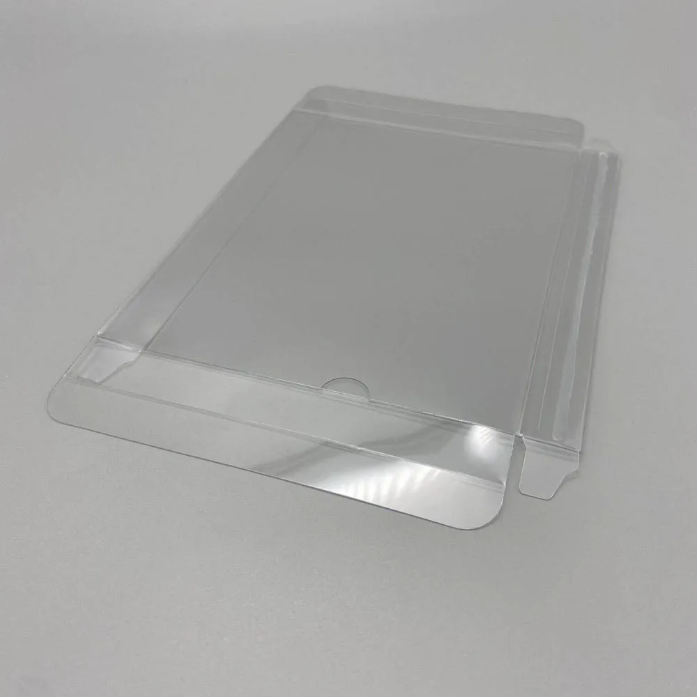 Transparent clear PET cover For PS3 game storage display box collect case