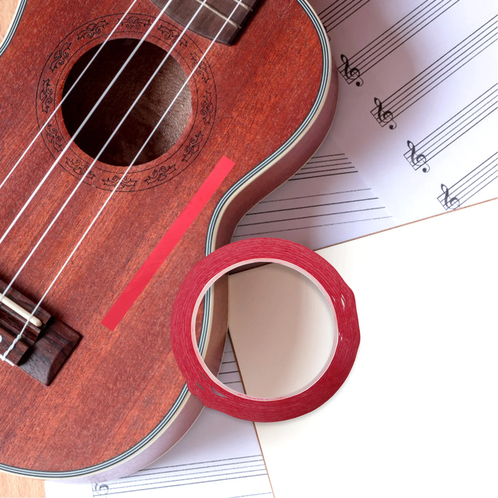 

1 Roll Violin Fingerboard Stickers Clear Scale Decals Beginner Learning Tool Strong Adhesive Fretboard Tape For String
