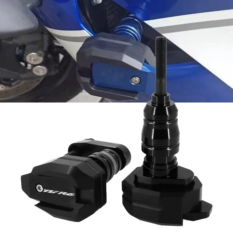 Motorcycle CNC Falling Protection Frame Slider Fairing Guard Crash Pad Protector For YZF-R6 YZFR6 YZF R6 2006-2016
