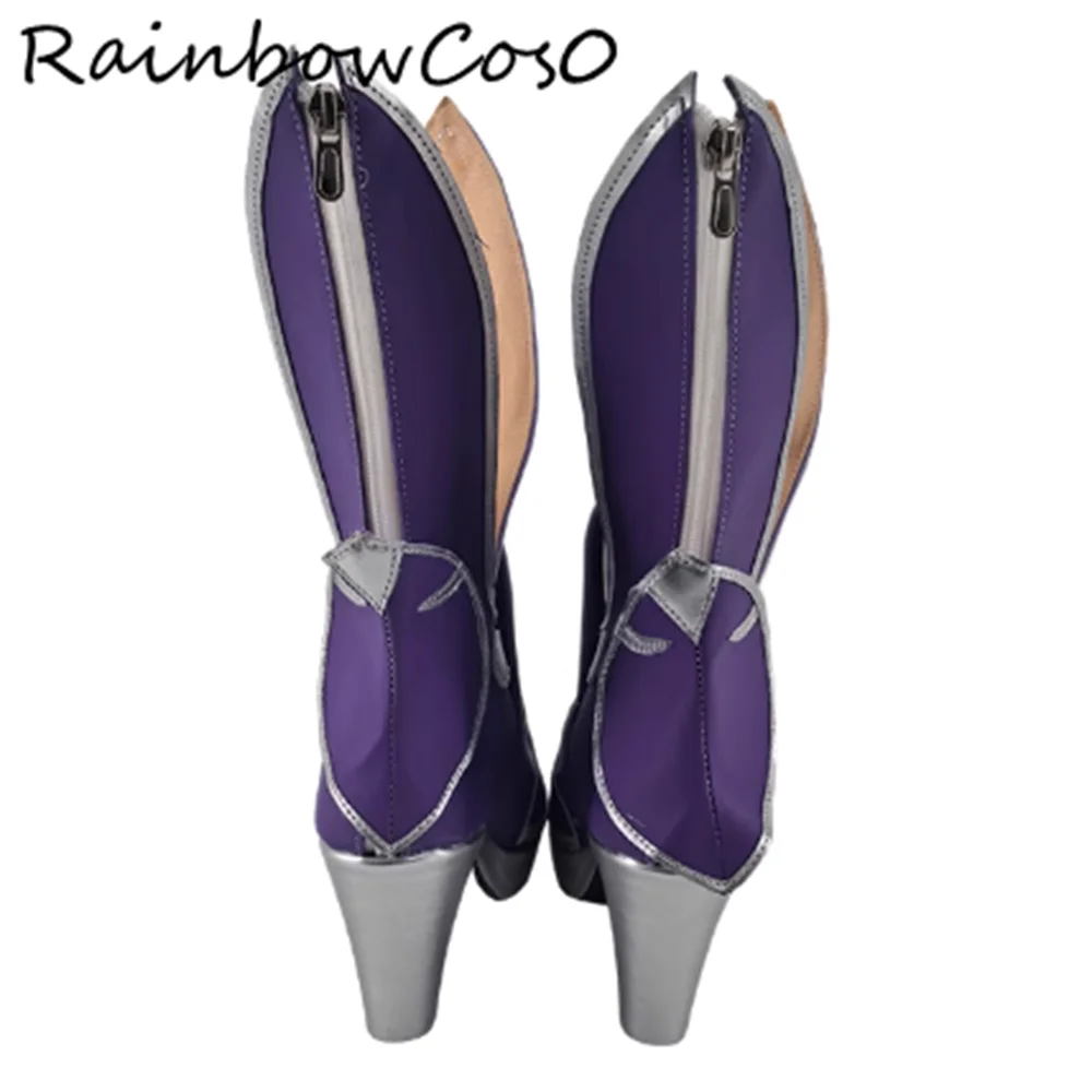 Scathach Skadi Fate/Grand Order FGO Cosplay zapatos botas juego Anime fiesta Halloween RainbowCos0 W5397