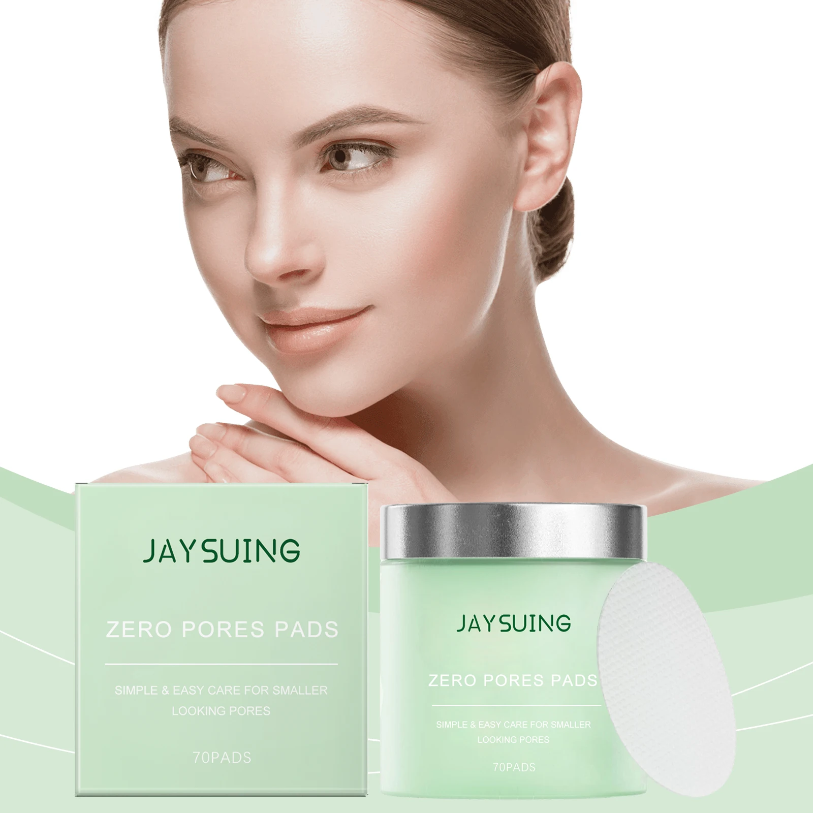 

Salicylic Acid Pads Exfoliating Gentle Pore Shrinking Soothing Resurfacing Oil Control Lactic Acid Deep Cleaning Facial Cotton