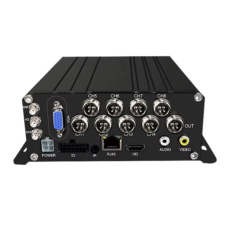 8CH 1080P Digital Video Recorder with Efficient Fleet Management HDD Bus DVR 4G WIFI GPS Functions for Truck Fleet Management