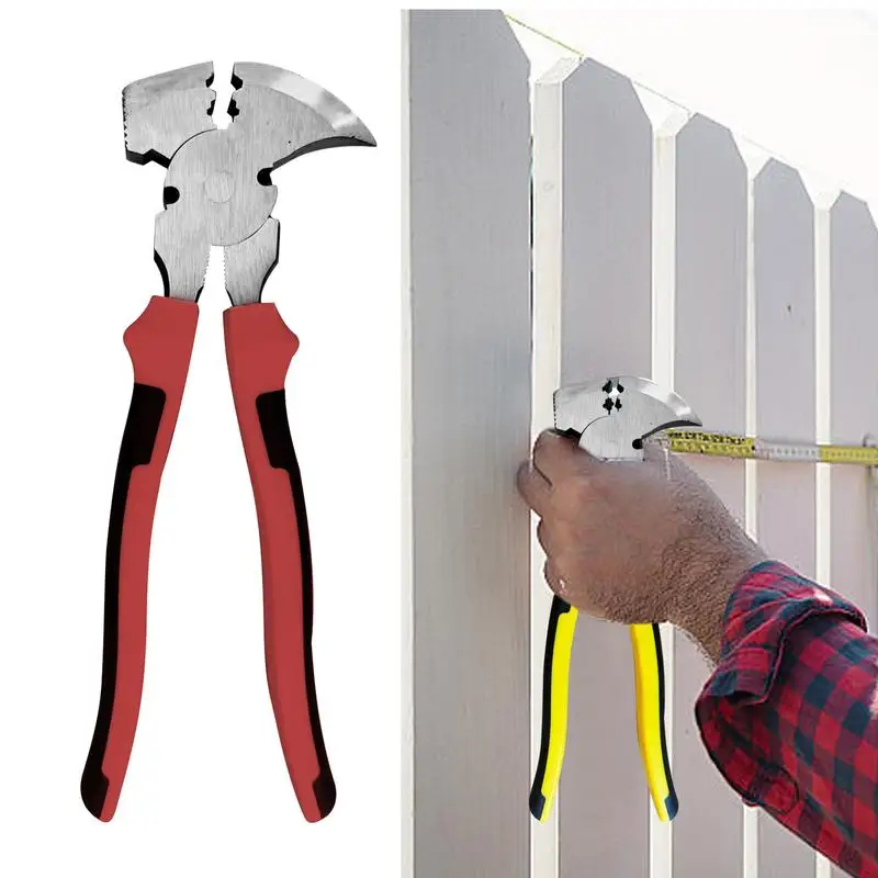 

Fencing Pliers Cutter Barbed Wire Fence Pliers Tools Multifunctional Hand Tools Easy Gadgets With Hammer Head For Bending