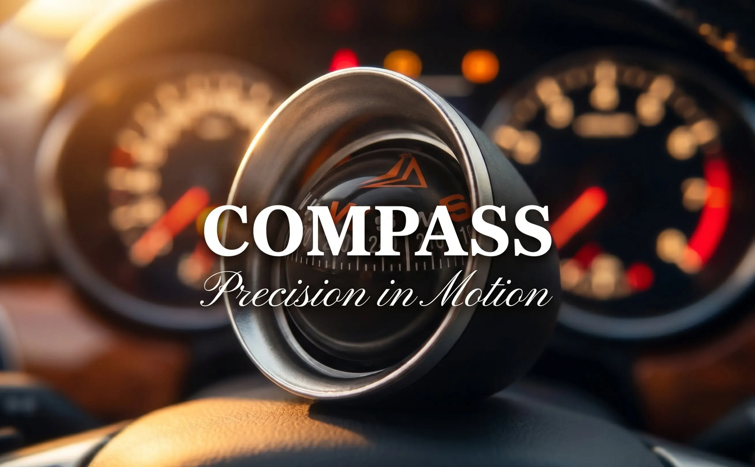 Dash Mount Compass Ball for Car Truck Boat Caravan Navigation Direction Finder Automotive Dashboard Decoration Vehicle