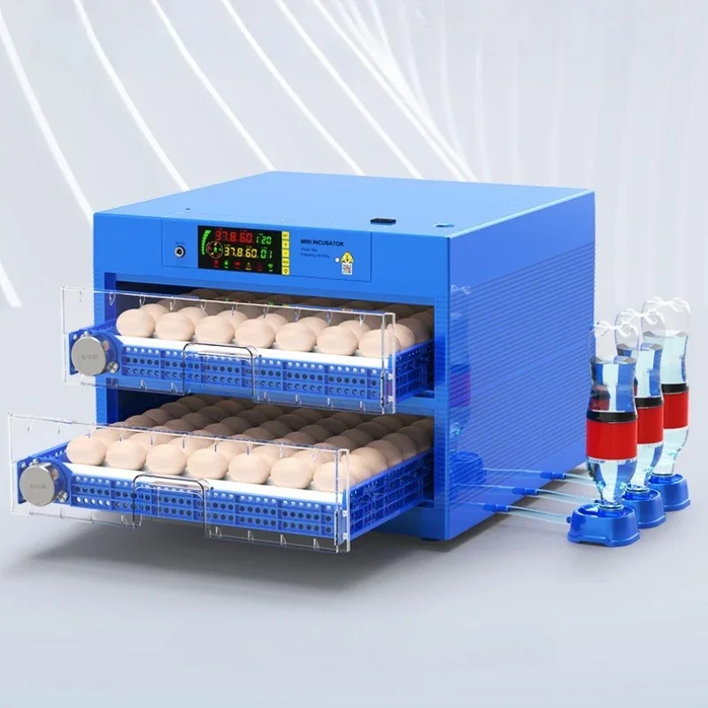 Smart Incubator Automatic Household Pull-out Egg Incubator Temperature Control Chicken Duck Goose Brooder Eggs Hatcher Machine