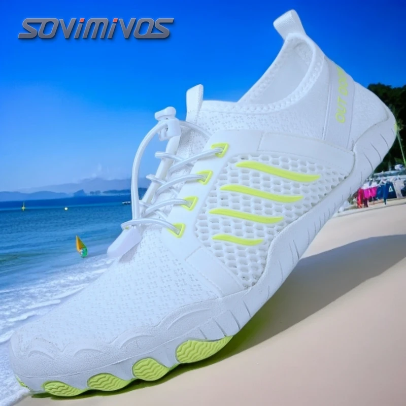 Upstream Shoes Women Outdoor Quick drying Trekking Hiking Aqua Shoes for Man Woman Breathable Luxury Summer Water Sneakers