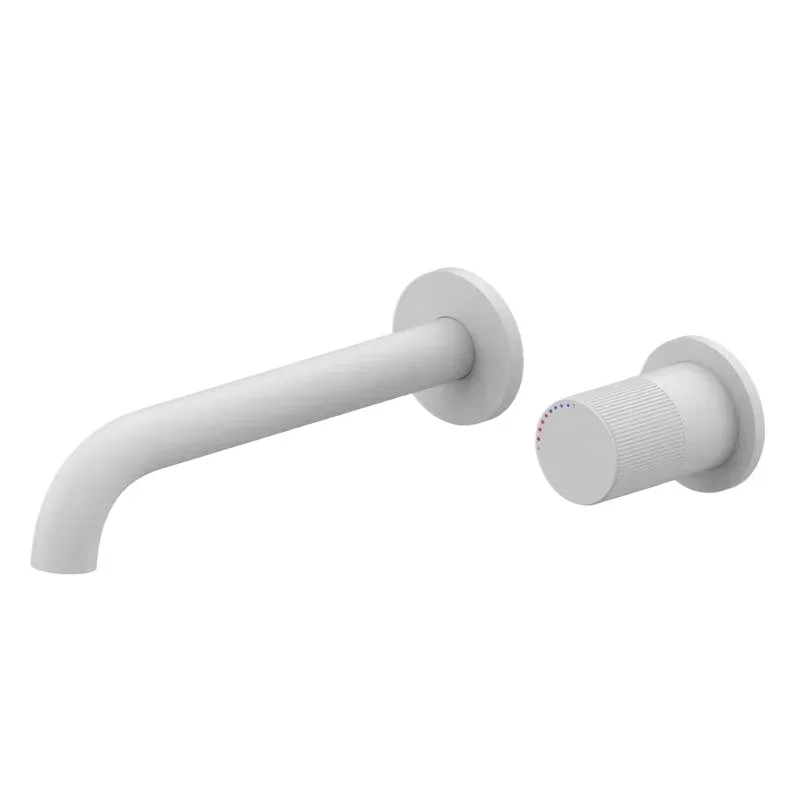 Concealed pre-embedded embedded Extended rotary nozzle faucet Concealed all-copper wall faucet Hot melt