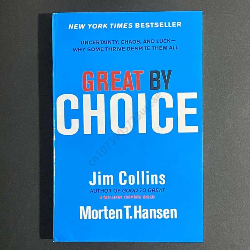 

Great By Choice Secrets of Enterprise Success Uncertainty, Chaos, and Luck-Why Some Thrive Despite Them All English Books