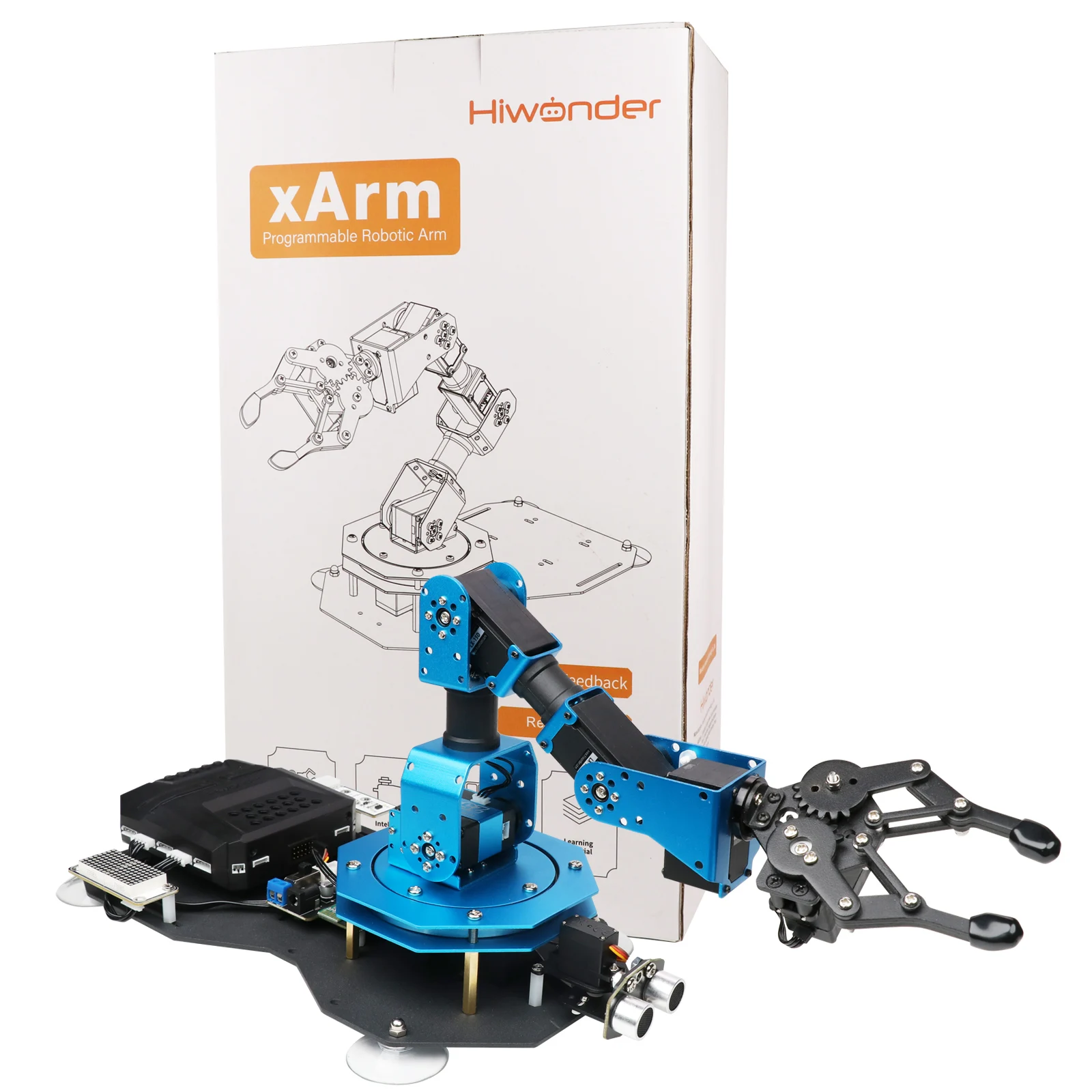 XArm2.0 6DOF Robot Arm Mechanical Arm Robotic Arm for Scratch Python Programming (Assembled )