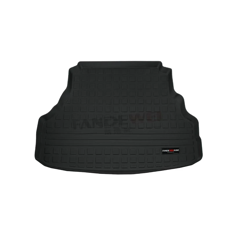 

Odorless Waterproof Car Trunk Mats for TOYOTA Corolla S Easy to Clean Tail Mat