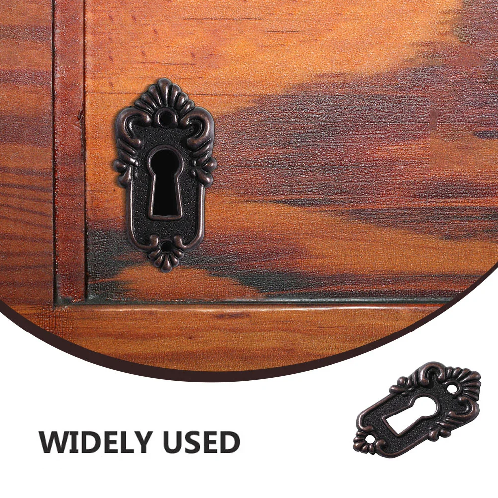

2 Sets Metal Jewelry Box Latches Durable Practical Vintage Wooden Furniture Locks Retro Chest Cabinet Hardware