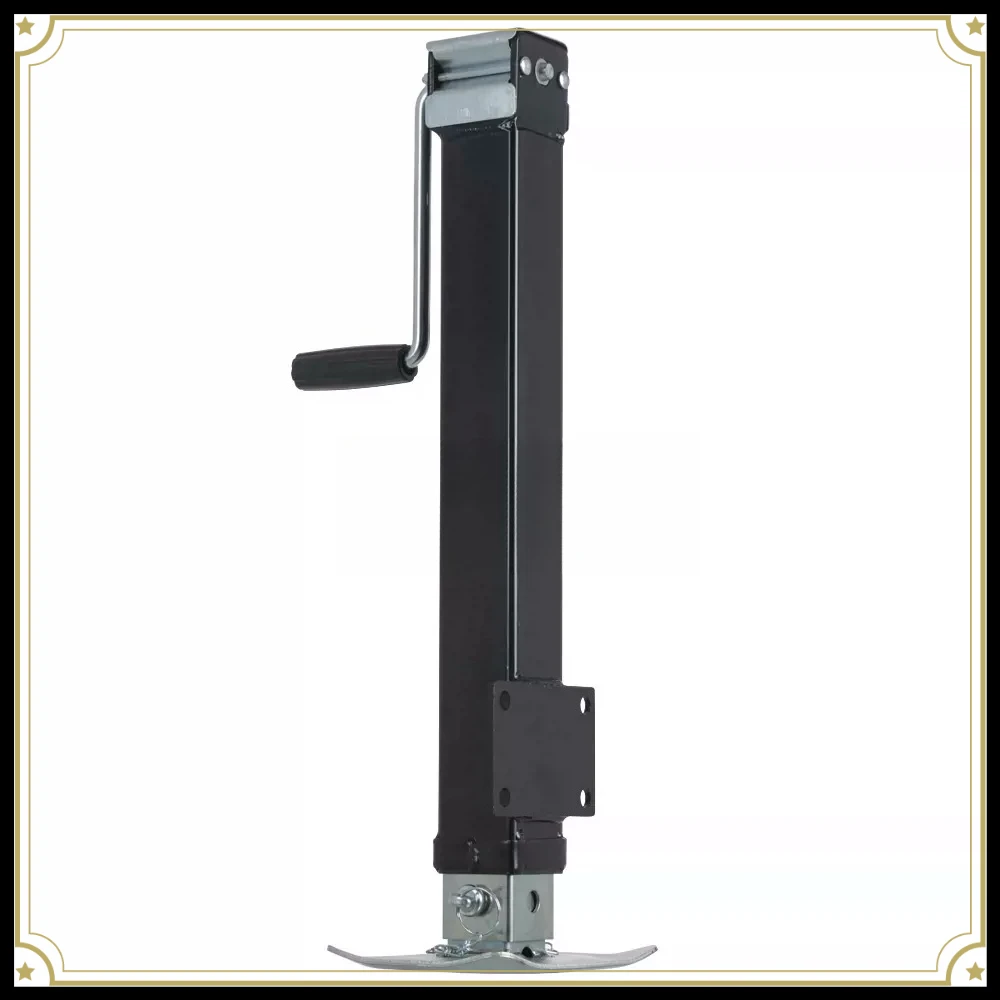 Heavy Duty Square Tube 8000 Pounds 3.6 Tons Hand Trailer Jack RV Outriggers