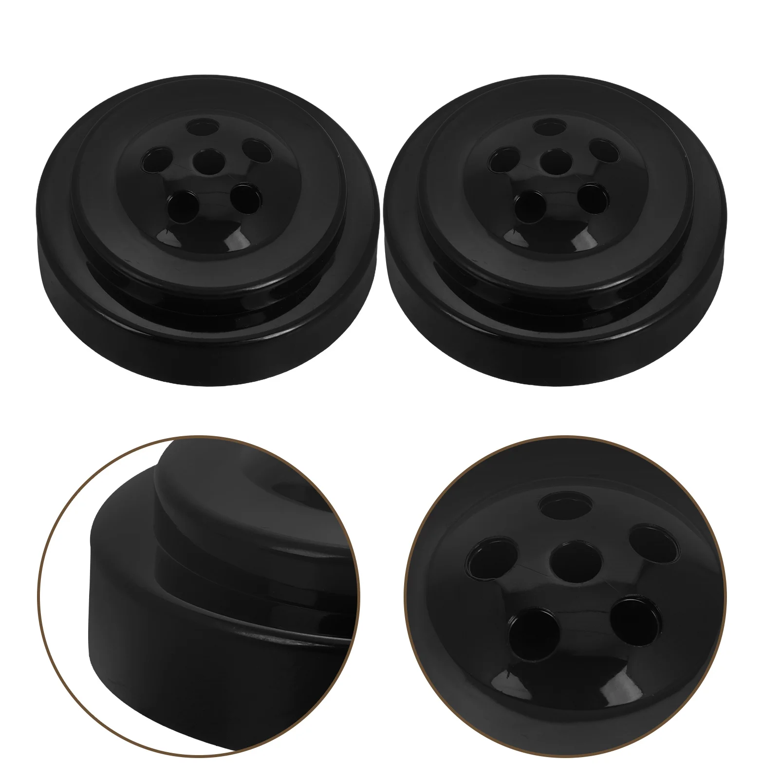 

8Pcs Plastic Mini Flag Holder Stand Stable Flag Pole Base for Desk Conference Room Shopping Mall Display Pole Stand