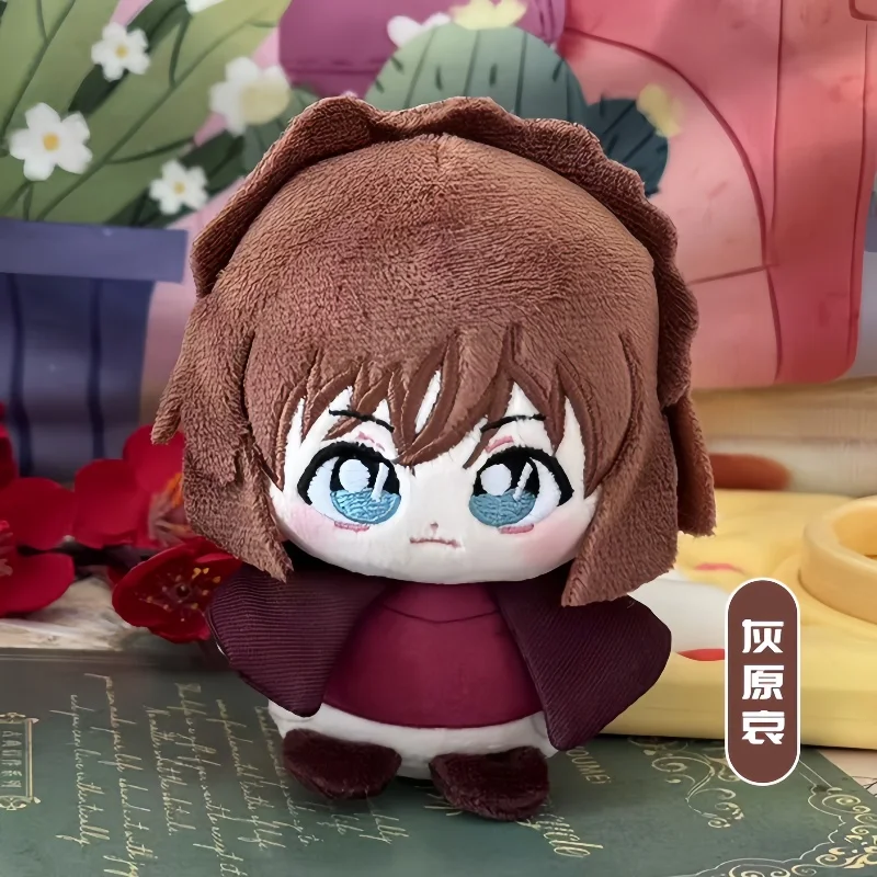 ตุ๊กตาผ้าฝ้ายขนาดเล็ก 10 ซม. ของฮายบาระ ไอ อามูโร โทรุ คุโรบะ ไคโตะ ท่านั่ง อนิเมะ น่ารัก ใช้เป็นพวงกุญแจ ของขวัญ ของเล่น