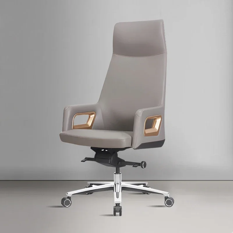 

Simple Computer Chair, Boss Steal, Comfortable Ergonomic Chairs, Lifting Office Chair Swivel Chair, Waist Protection