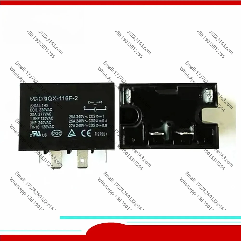 

2 шт. новое реле JQX-116F-2 220AL-1HS HF116F-2 220AL-1HS HF116F-2-220AL-1HS JQX 116F 2 220AL 1HS 220V 4PIN