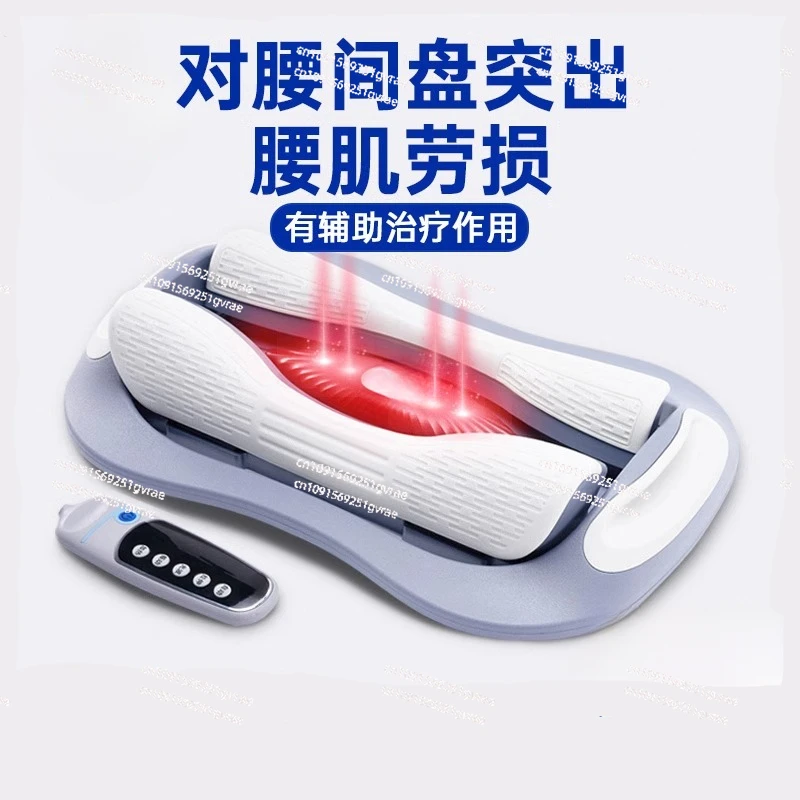 Lumbar disc herniation treatment device traction lumbar muscle strain physiotherapy device